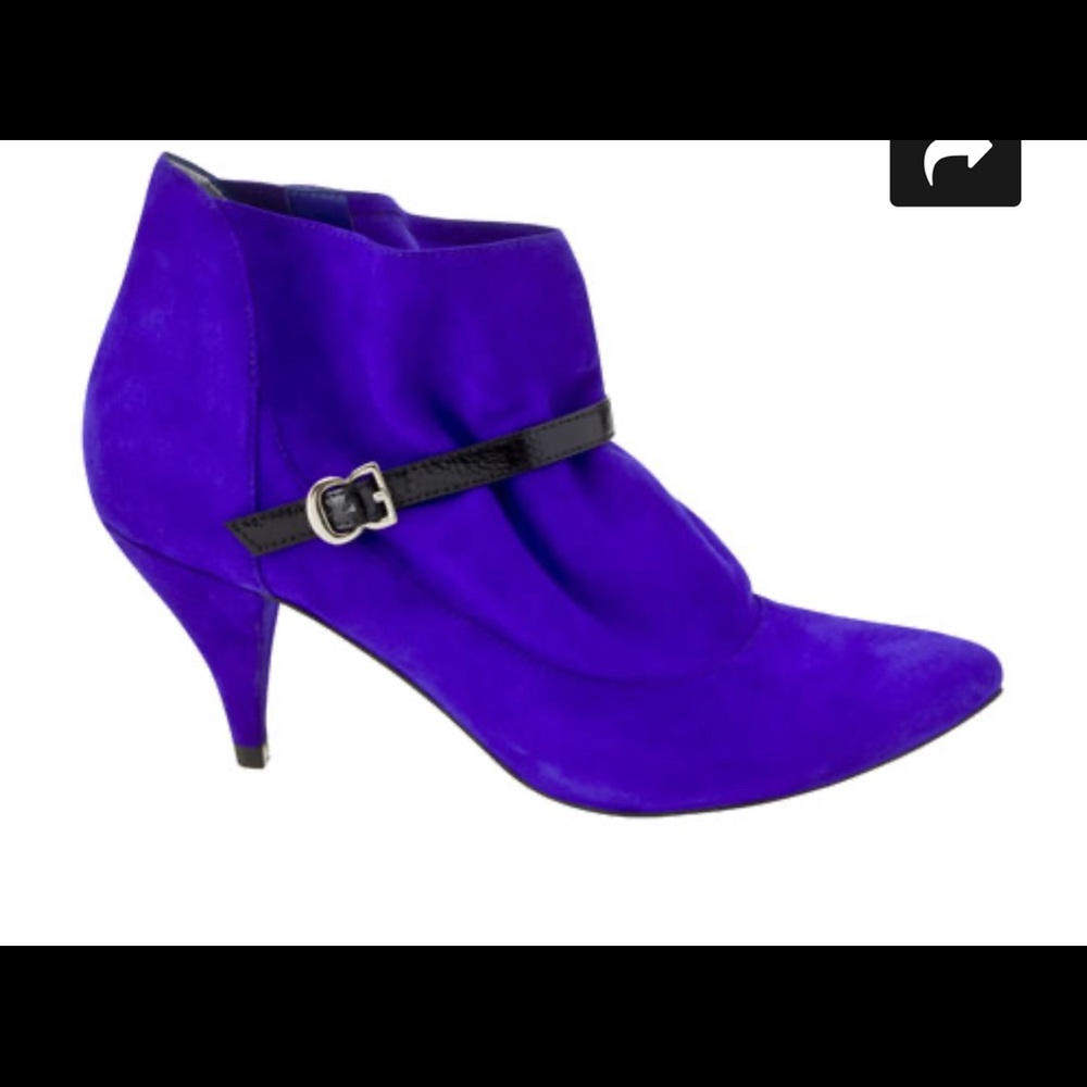 SIGERSON MORRISON BLUE SUEDE ELECTRA